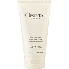 OBSESSION by Calvin Klein AFTERSHAVE BALM ALCOHOL FREE 5 OZ