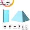 Free shipping Portable USB UV Light Sterilizer Box Travel Cleaner Box UV-C LED Germicidal Lamp