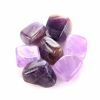 7 Pieces Natural Chakra Tumbled Stone Gemstone Rock Mineral Irregular Crystal Polish Healing Meditation for Feng Shui Decor