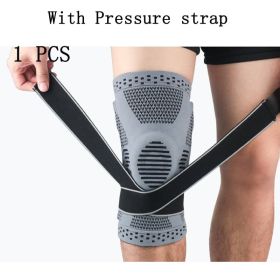 Silicon Knit Kneepad (Color: Grey)