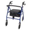 Four Wheel Walker Rollator with Fold Up Removable Back Support YF